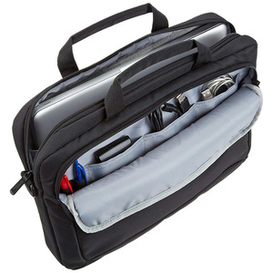 AmazonBasics Tùy Chỉnh Không Thấm Nước 1-Pack Đen Đàn Ông Phụ Nữ Máy Tính Xách Tay 15.6 Inch Máy Tính Xách Tay Và Máy Tính Bảng Messenger Túi Đeo Vai - Product Image 2