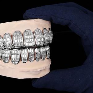 Joyas de Dientes de Lujo con Diamantes de Moissanita Redondos de Corte Brillante, Estilo Hip Hop, Accesorio Dental para Hombres y Mujeres, Regalo - Product Image 2