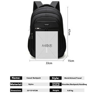 Sac à dos pour ordinateur portable personnalisé, commande en gros, grande capacité pour hommes et femmes, service OEM ODM disponible, adapté aux voyages d'affaires - Product Image 2