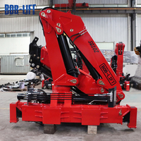 Pièces structurelles renforcées bras articulé flèche grue crain brazo hidraulicas para camion