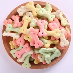 Fıstık ezmesi kemik şeklinde köpek bisküvi-özel etiket OEM toptan evcil hayvan yemeği gıda kedi - Product Image 2