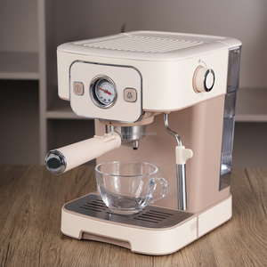 Cafetera Espresso Portátil Clásica Italiana de 15/20 Bares, Cafetera Eléctrica Personalizada para Autocaravanas, Hoteles y Uso Doméstico - Product Image 1