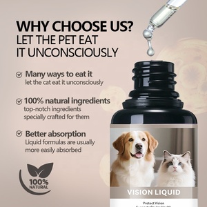 Gouttes pour la santé des <span class=keywords><strong>yeux</strong></span> et la vision des chiens et des chats, complément alimentaire 60 ml, formule vétérinaire avec myrtille, lutéine, liquide pour la vision des animaux <span class=keywords><strong>de</strong></span> compagnie - Product Image 6