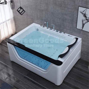 <span class=keywords><strong>Model</strong></span> Baru Menghemat Fungsi Spa Air Dalam Ruangan 2 Orang Bak Mandi Pijat Bak Mandi Ukuran Besar dengan Keran Termostatik - Product Image 5