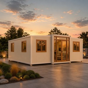 Maison Modulaire Extensible et Pliable SUNRISE 20FT 40FT, Tiny Home Préfabriquée, Maison Conteneur, 2 ou 3 Chambres - Product Image 1