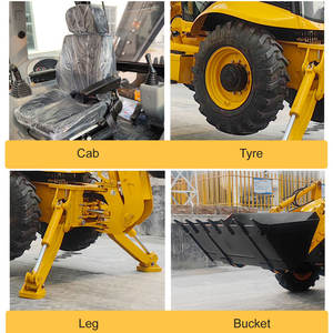 รถตักล้อยางอเนกประสงค์เหมาะสำหรับการก่อสร้างในเมืองบราซิลและโครงการล้างที่ดินเพื่อเกษตรกรรม - Product Image 6