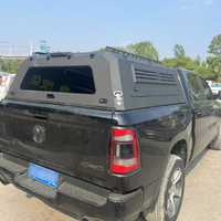 Capot rigide en alliage d'aluminium étanche et verrouillable de style tout-terrain pour Toyota Tacoma, Ford F-150, Dodge Ram 1500, Hilux