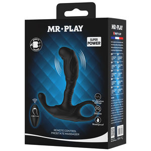 Mainan Seks Silikon Elektrik MR PLAY, Vibrator Butt <span class=keywords><strong>Plug</strong></span> & Anal Beads untuk Pria dan Wanita - Product Image 6
