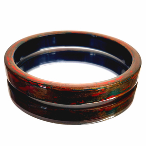 Bracciale in Lacca 'Splendid Rosy Clouds' - Product Image 1