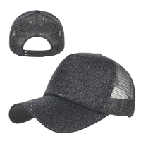 Casquette de sport en maille à visière incurvée pour femme, style Gretel euro-américain, casquette de camionneur tendance, hip-hop, pour l'extérieur, vente en gros