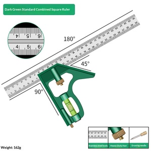 Règle de mesure et de positionnement pliable multi-angle en aluminium FSBOLING, outil de perforation pour planchers en bois, outils de machine, bricolage, OEM, ODM, personnalisé - Product Image 3