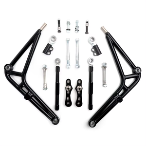 Kit de ángulo completo RTS YZ062, brazo de control inferior delantero de alta calidad para <span class=keywords><strong>BMW</strong></span> E36, versión <span class=keywords><strong>Drift</strong></span>, trasero derecho, hecho de aluminio metálico - Product Image 1