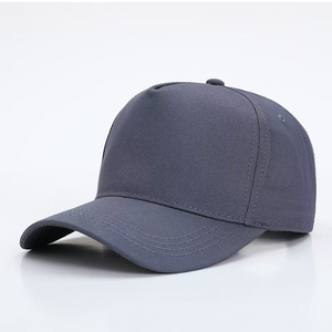 Casquette de sport vintage en suède bicolore doublée de soie, avec fermeture éclair, en lin et coton sergé, style camp, ajustée - Product Image 1