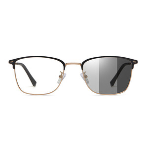 3617 Men Photogrey Unisex Metal Blue Anti Reflection Glasses Wholesale Eyewear <strong>Eyeglasses</strong> <strong>Frames</strong> Photochromic Glasses