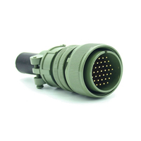 Prix d'usine, vente en gros, MS3106A 28-21 3102, prise industrielle mâle/femelle, adaptateur en laiton standard MIL-5015, 37 broches