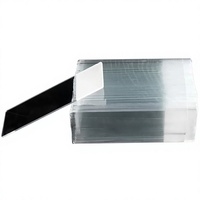 Transparent Microscope Slide 25x76mm Ground Edge Glass Slides With Writing Area For Biological Research & Medical Lab