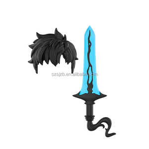 Anime Phim Hoạt Hình TV Solo San Lấp Mặt Người Đàn Ông <span class=keywords><strong>S</strong></span> Hunter Cấp Mini Hành Động Hình Xây Dựng Đồ Chơi Xây Dựng Khối Phụ Kiện Trẻ Em Của - Product Image 2