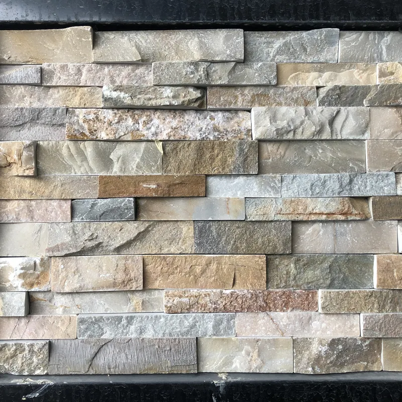 TONGYU mattonelle da parete in pietra 150x600mm irregolare e levigata piastrelle di mosaico in marmo arenaria