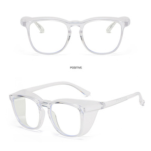 Vente chaude d'usine lunettes <span class=keywords><strong>anti</strong></span>-buée <span class=keywords><strong>anti</strong></span>-lumière bleue TR90 lunettes <span class=keywords><strong>anti</strong></span>-pollen à monture carrée - Product Image 5