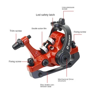Freio a Disco de Ação Dupla ZOOM DB680 com Baixo Ruído e Instalação Rápida para Bicicleta Elétrica de Montanha, Abraçadeira de Ajuste Duplo DB680 - Product Image 2