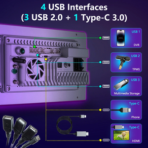 TS20 9-inch 2K Android 13 xe đa phương tiện IPS 7870 OBD2 màn hình cảm ứng đài phát thanh DSP Bảng điều khiển đa phương tiện <span class=keywords><strong>DVD</strong></span> kết hợp 9inch RAM - Product Image 5