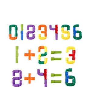 Onshine Water Pipe Horn <b>Building</b> <b>Blocks</b> 72 108 120 Pcs Educational Toy <b>For</b> <b>Kids</b> Age 2 4 Years Unisex Plastic Construction Set - Product Image 5