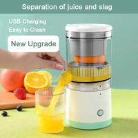 Elektrische Draagbare Juicer Centrifugaal Fruit Groente Juicer Machine Oranje Citrus Koude Pers Slow Juicer Extractor Machine