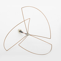 Antenne FPV Cloverleaf 1,2 GHz 2,4 GHz à polarisation circulaire, omnidirectionnelle à trois ou quatre pales, longue portée pour drone FPV, VTX, lunettes FPV