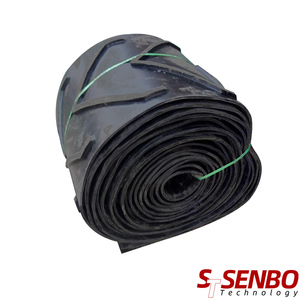 Sabuk konveyor karet Chevron penanganan bahan tingkat makanan EP panjang kustom - Product Image 4