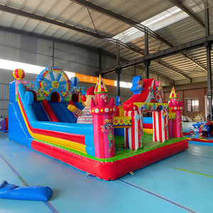 Casa inflable grande para exteriores, Castillo de salto de grado comercial para fiestas infantiles y servicios comerciales de alquiler - Product Image 4