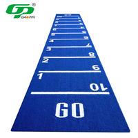 Chaud personnalisé Durable ignifuge intérieur Sport entraînement Gym Fitness sol synthétique artificiel tapis herbe course traîneau piste