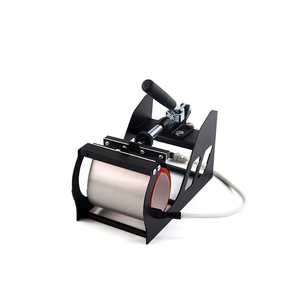Máquina de prensa de calor 5 en 1 semiautomática con dos tipos de placas calentadoras para camisetas y prendas, 110V/220V, motor, usada, FC5IN1-M 5 en 1 C - Product Image 1