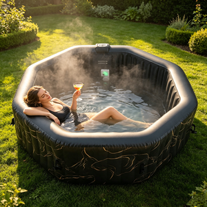 Vente en gros de <span class=keywords><strong>jacuzzi</strong></span> <span class=keywords><strong>gonflable</strong></span> DWF, spa extérieur, grande piscine à bulles, piscine de massage, spa <span class=keywords><strong>gonflable</strong></span> pour les sports nautiques - Product Image 1