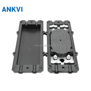 Caja de Empalme Horizontal XRT-001 para Cable de Fibra Óptica de 24 Núcleos, IP65, Sellado Mecánico de PP, 2 Entradas y 2 Salidas - Product Image 1