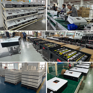 بطارية ليثيوم فوسفات الحديد 51.2 فولت 300 أمبير ساعة 15 كيلوواط ساعة 30 كيلوواط ساعة 50 كيلوواط ساعة، بطاريات ليثيوم أيون 48 فولت لنظام تخزين الطاقة الشمسية المنزلي الكامل - Product Image 4