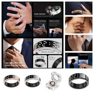 SR01 2025 nouveau Style <span class=keywords><strong>JYouPro</strong></span> App Smart Ring Tracker profondément étanche 5ATM acier inoxydable Fitness Tracker sommeil Sport surveillance - Product Image 6