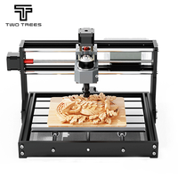 Twotrees TTC 3018 Logo Lazer graveur marqueur cuir Laser moindre Machine de gravure bricolage Laser Cutter pour bois et acrylique