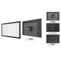 Écran tactile POE à cadre en métal de 10 pouces pour maison intelligente automatisation de bâtiments intelligents hôtel intelligent RK3566 tablette murale Android POE