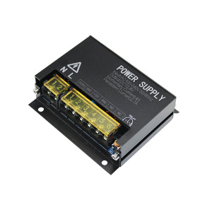Alimentation pour contrôle d'accès Jingruian 12V 5A 60W, adaptateur DC compact étanche pour extérieur, large plage de tension, port de câblage standard - Product Image 1