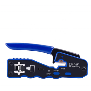Outil de sertissage <span class=keywords><strong>RJ45</strong></span> avec <span class=keywords><strong>pince</strong></span> <span class=keywords><strong>Rj45</strong></span> <span class=keywords><strong>Pince</strong></span> modulaire à sertir <span class=keywords><strong>pour</strong></span> fils <span class=keywords><strong>Pince</strong></span> à sertir <span class=keywords><strong>pour</strong></span> des connexions <span class=keywords><strong>Rj45</strong></span> pratiques - Product Image 5