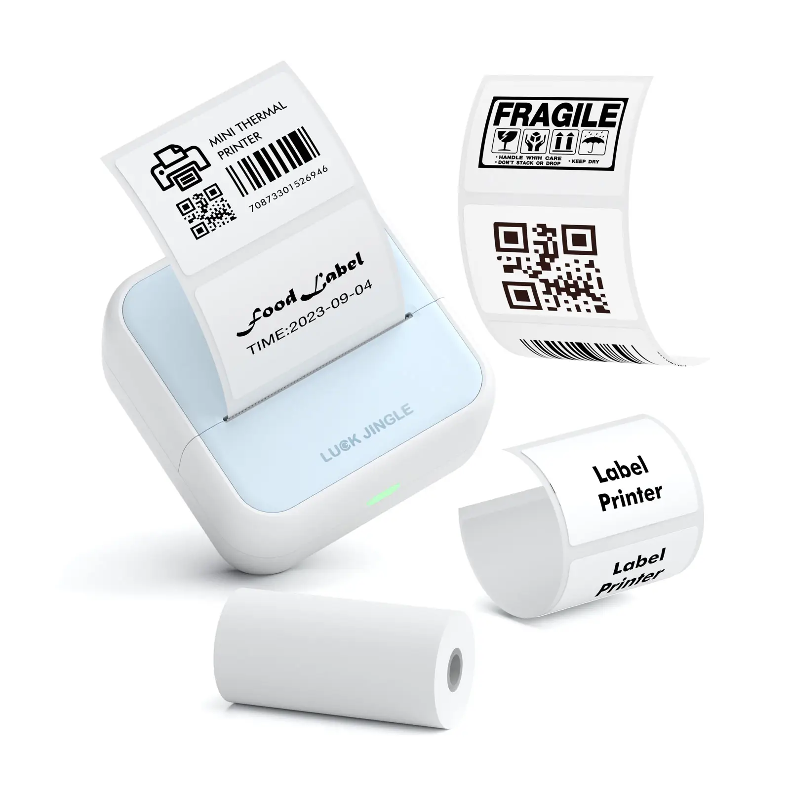 Wholesale OEM ODM Good Price Mini Barcode Label Printer Wireless Portable Mobile Android Thermal Printer mini printer