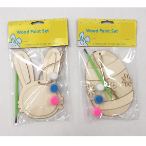 Juguetes educativos para niños y adultos, Set de pintura de madera en 4 colores, Unisex, venta al por mayor - Product Image 2