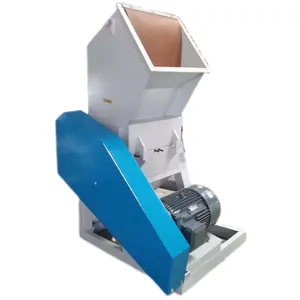 China Plastic Granulators 2 Stage Beste Prijs Afval Pp Pe Droge Film Mini Plastic Crusher Recycling Machine