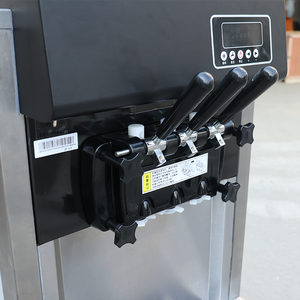 Machine à crème glacée commerciale en acier inoxydable <span class=keywords><strong>de</strong></span> qualité supérieure HELAXEN |   Machine à <span class=keywords><strong>glaces</strong></span> molles 3 saveurs pour café et salon <span class=keywords><strong>de</strong></span> thé - Product Image 2