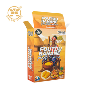 Emballage alimentaire personnalisé : Boîte à céréales, Emballage pour chips, Carton pour bananes plantains, Emballage alimentaire OEM, Boîte à riz avec logo personnalisé, Impression 4 couleurs - Product Image 1