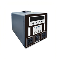 Générateur solaire à onde sinusoïdale pure ESPEON avec batterie au lithium 200W/300W/500W/1000W/1500W, système de stockage portable pour camping et urgences