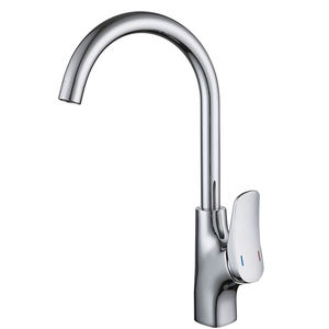 Modern 59-1 Brass Cast Kitchen Faucet with Rotatable Outlet Pipe, Hot and Cold Kitchen Mixer - Product Image 6