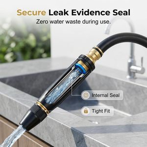 <span class=keywords><strong>Pistolet</strong></span> de lavage de voiture haute pression en métal pour la maison avec pulvérisateur de tuyau d'<span class=keywords><strong>arrosage</strong></span>, motifs de pulvérisation réglables pour le lavage de voitures et l'<span class=keywords><strong>arrosage</strong></span> des plantes - Product Image 1