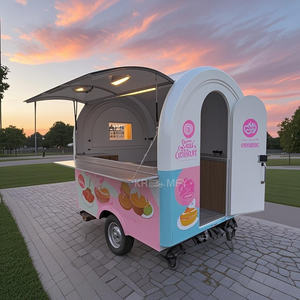 Camion de vente ambulante de conception de kiosque extérieur d'occasion, norme européenne 2025 - Product Image 2