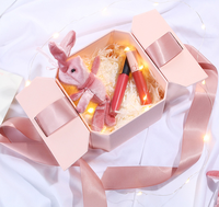 JOYWOOD Boîte Cadeau Pliante Portable Haut de Gamme Vide pour Anniversaire, Demoiselle d'honneur, Mariage